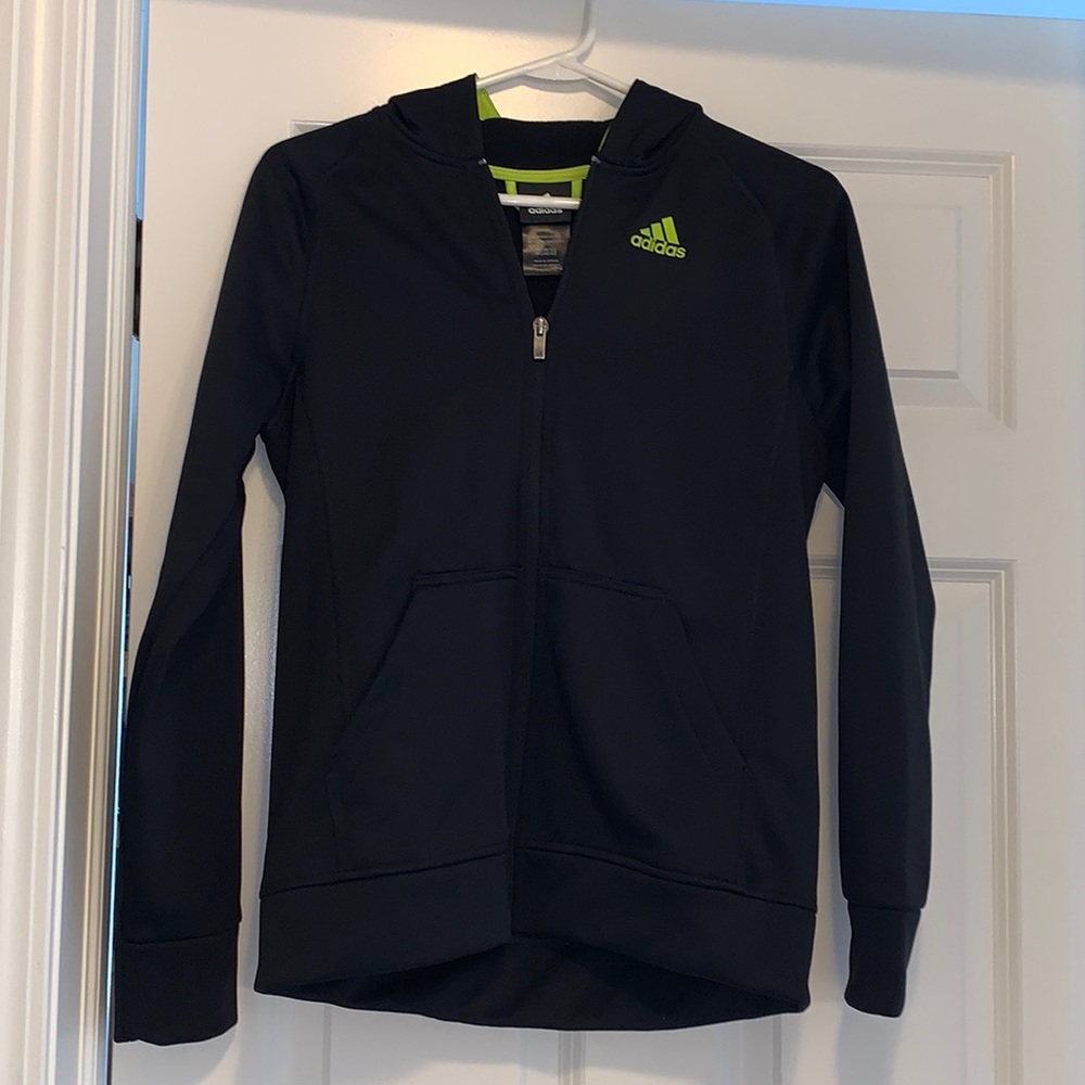 Adidas boys black sweatshirt
